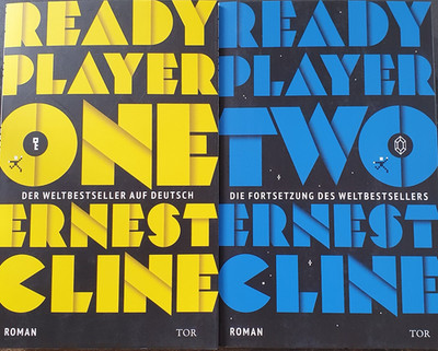 Ready Player One + Ready Player Two  von Ernest Cline (Taschenbuch) UNGELESEN
