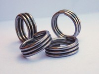 Super Split Rings Triple Wrapped Stainless Steel (5 - 5/16 Od 135 Lb) 25 Pack on sale Super Split Rings Triple Wrapped Stainless Steel (5 - 5/16 Od 135 Lb) 25 Pack on sale