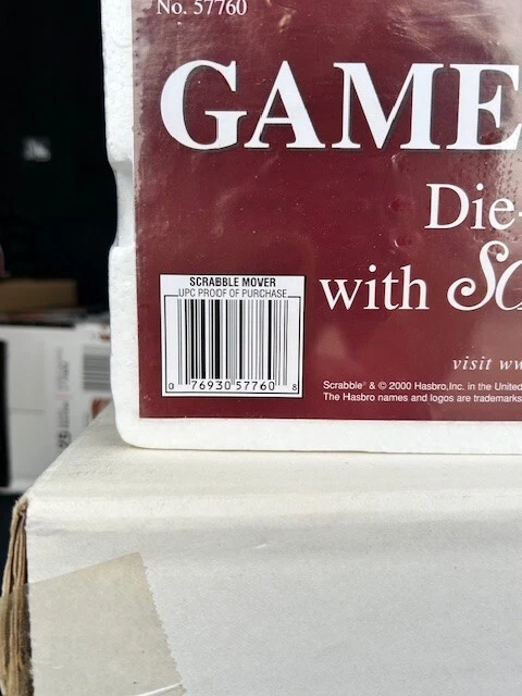 NEW Hasbro Collectors Game Movers Die-Cast Truck with Scrabble Game (Sealed) - Image 2 of 3