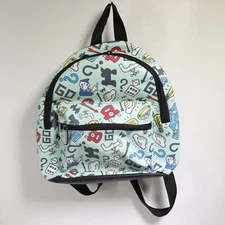 Bioworld Monopoly Mini Backpack Handbag Unisex Mint Green Shoulder Bag Lined