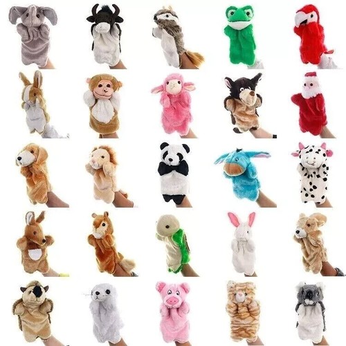 Animal Wildlife Hand Hand Soft Plush Gift Glove Puppet Puppets Kid Children Toy - Picture 3 of 96