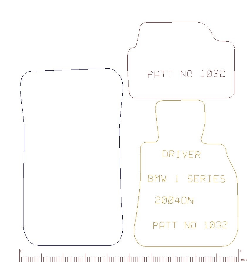 Car Mats for BMW 1 Series E87 Hatchback 2004 to 2011 Dark Grey Carpet