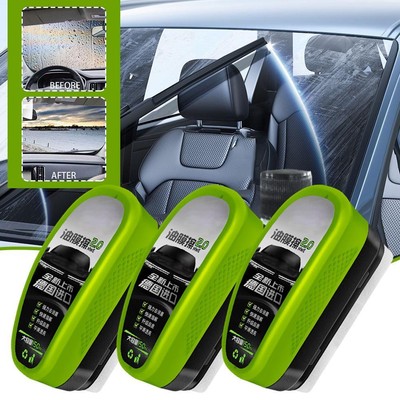 150ML Oil Film Wiper Car Glass Windshield Oil Film Remover Window Brush