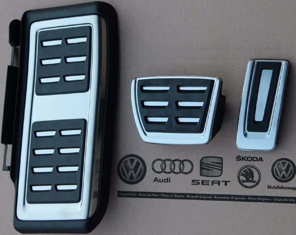 フォルクスワーゲン　パーツ　純正Volkswagen Pedal cap set Original VW Passat B8 Pedal Caps Set Type 3G R-Line Pad Covers
