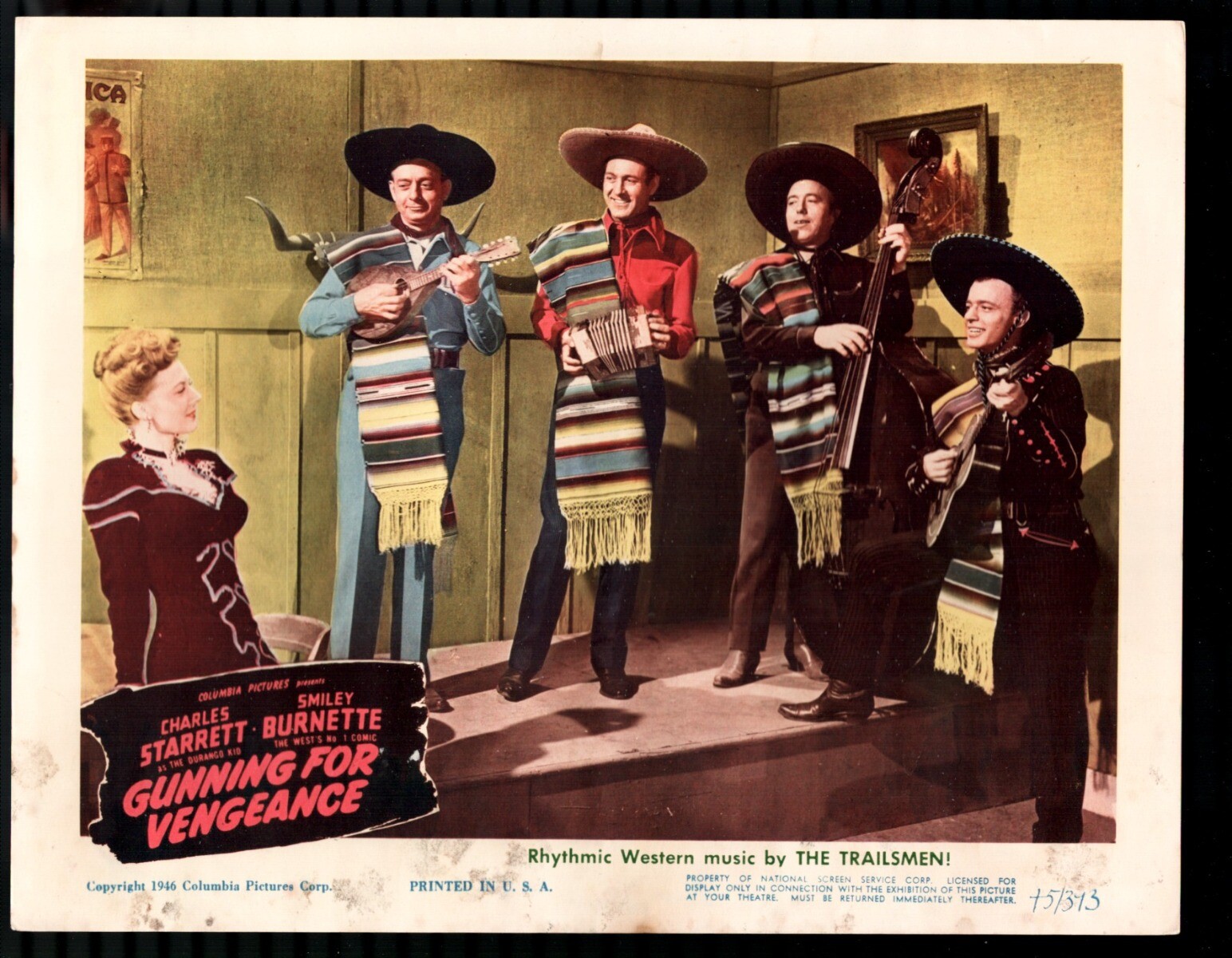 Looby Background Lobby Card: Gunning for Vengeance 11