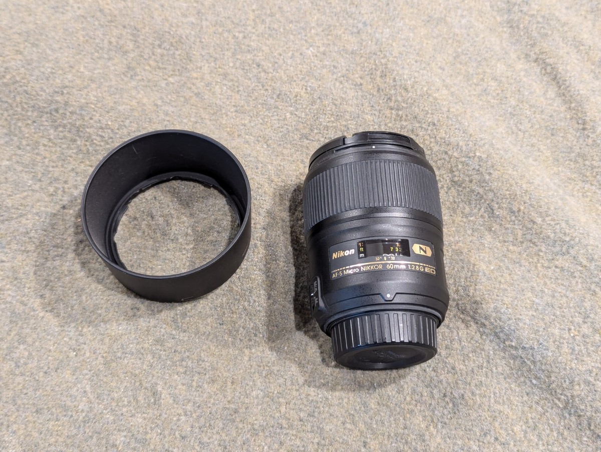 Nikon 60mm f2.8 micro-nikkor AF-S G ED N - AS IS (Manual Nikon 60mm f2.8 micro-nikkor AF-S G ED N - AS IS (Manual