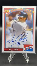 2021 Topps Archives WILL CLARK AUTO 1991 BAZOOKA SHINING STARS GIANTS 91BZA-WC