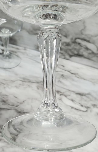 Wine Glasses Set Of 4 Riviera By Cristal D'Arques-Durand Clear Blown Glass - Picture 3 of 4