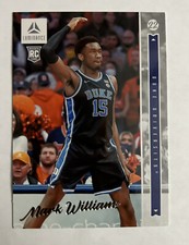 2022-23 Panini Chronicles Draft Picks Luminance #40 Mark Williams RC Rookie Duke