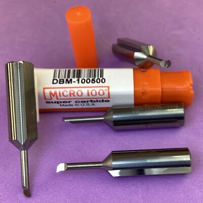 MICRO 100   DBM-100500  Miniature Coolant Thru Boring Bar .100 x.500'' Machinist