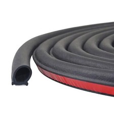 Universal Automotive Door Seal Strip D-Shape Self-Adhesive Weather Stripping ..