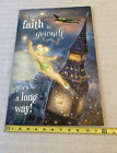 New ListingThomas Kinkade Disney Tinker Bell & Peter Pan Fly to Neverland Wall Art Wood