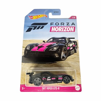 HOT WHEELS FORZA HORIZON SRT VIPER GTS-R 1/5 GRP33 Auto NEU & OVP