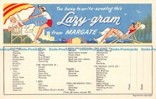 R392937 Too busy to write sending this Lazy gram from Margate Butlins Photograph
