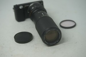 SONY E MOUNT ADAPTED Minolta Zoom Rokkor MD 100-200mm 5.6 LENS ALL A7 NEX,A6000