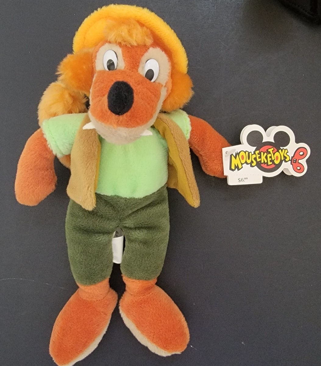 ♥DisneyWorldスプラッシュマウンテン プルバックトイ。チョロＱタイプ Disney World Splash Mountain Song of the South Brer Fox Bean Bag