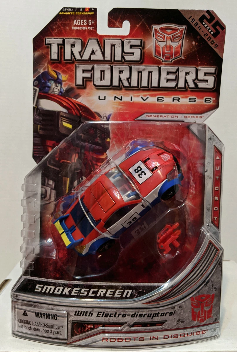 Transformers Universe Generation 1 Series Smokescreen Deluxe 25th