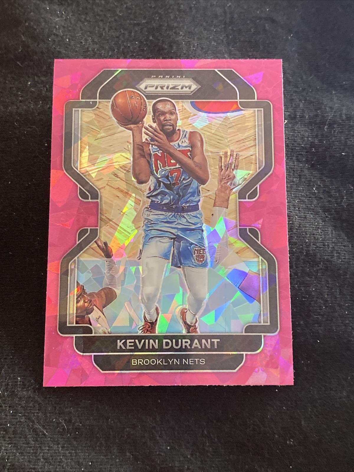 2021-22 Panini Prizm Pink Ice Kevin Durant #120 Brooklyn Nets