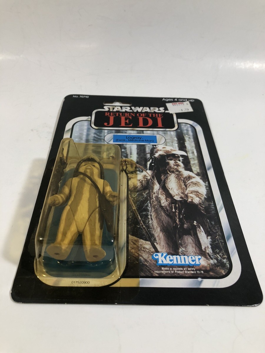 1983 VINTAGE KENNER STAR WARS RETURN JEDI LOGRAY EWOK MEDICINE MAN