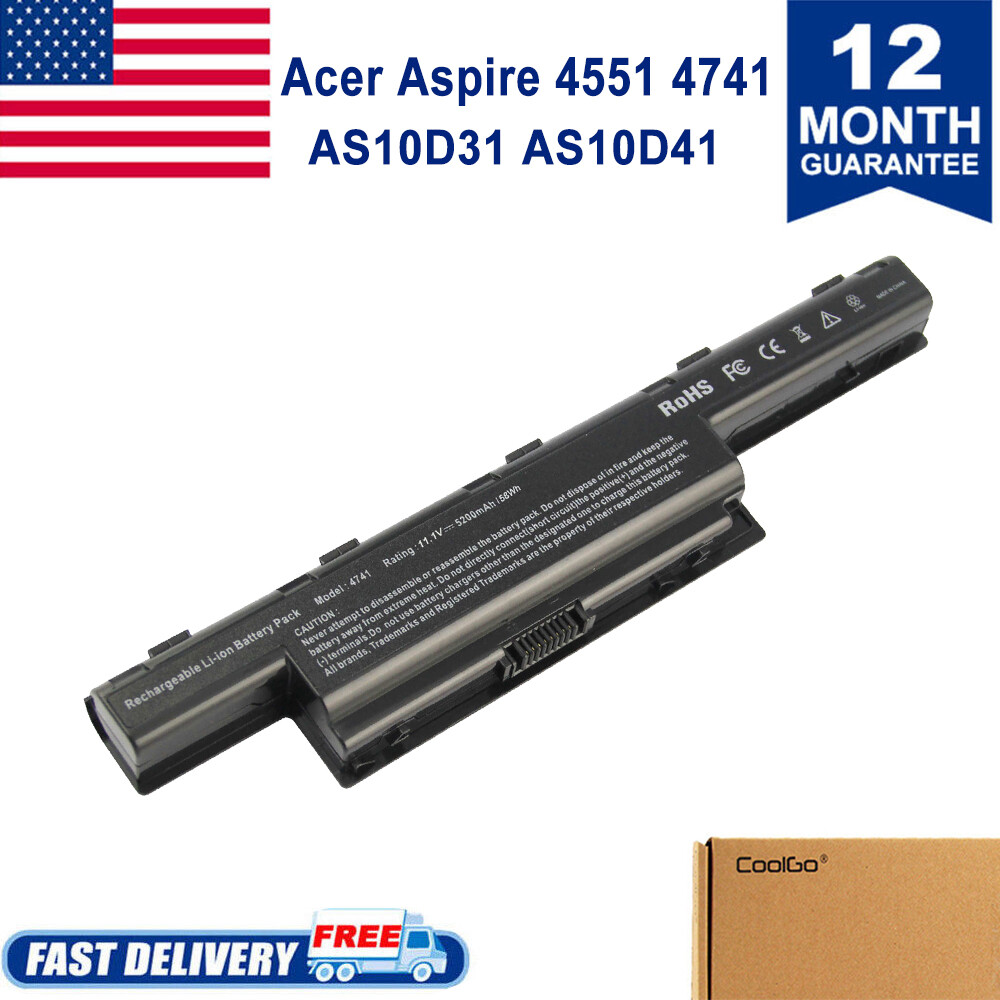 Acquista [Batteria Per Laptop Acer] As10d31 | 10d51 - Porta - Foto 10