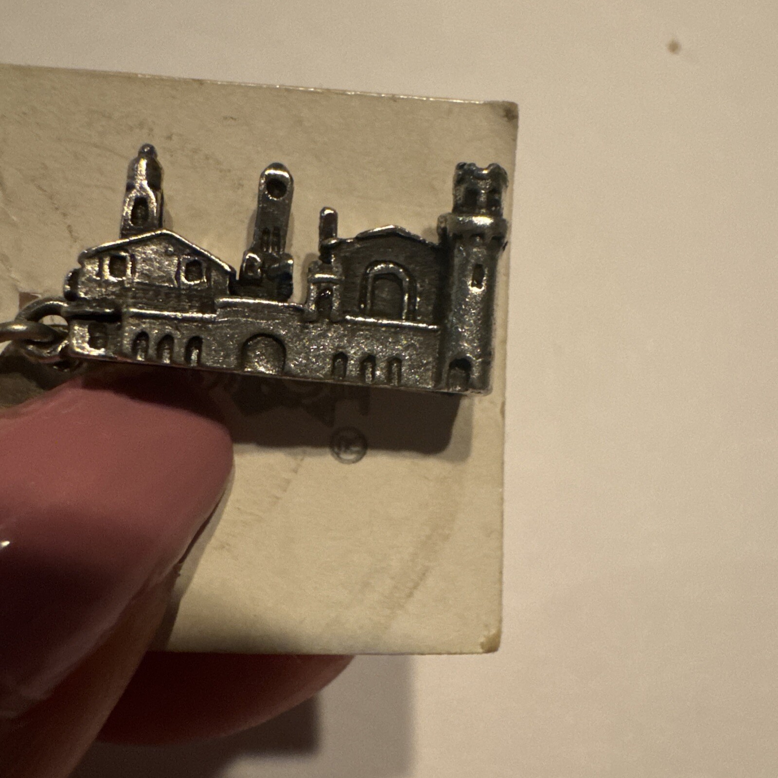 Vintage Maisel Death Valley Scotty's Castle Sterling Silver Charm Pendant New