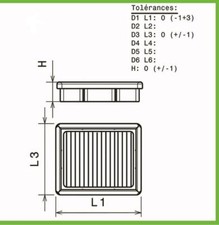 Filtre à air Seat ALHAMBRA