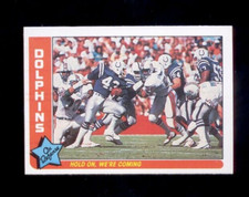 1985 Fleer Action KIM BOKAMPER DOUG BETTERS BOB BAUMHOWER Miami Dolphins Card