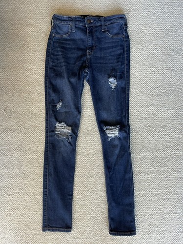 Leggings de jean de tiro alto Hollister para mujer talla 3S - Imagen 2 de 4