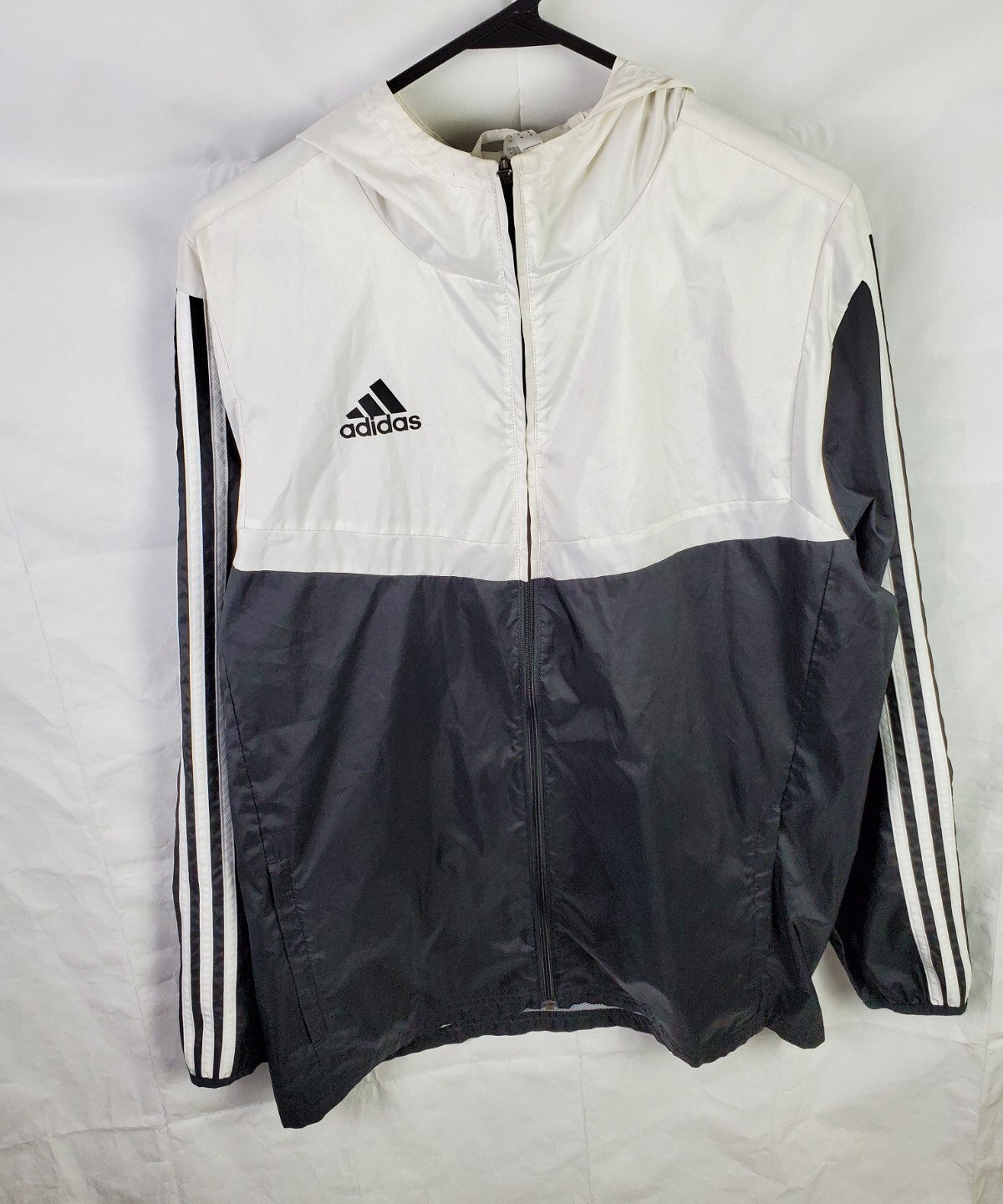 Adidas Alphaskin Tiro Windbreaker Jacket Black FZ Hooded DY0096 Men's