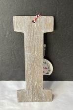 Monogram Wood Holiday Ornament Target Wondershop Xmas Wooden Letter Initial I