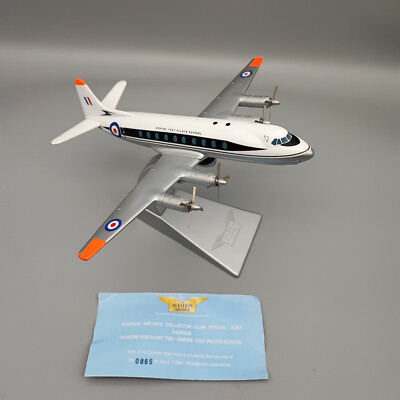 Vickers Viscount 700 - Empire test pilots school CORGI model Flugzeug