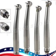 Fiber Optic Dental LED High Speed Handpiece E-generator Air Turbine fit NSK