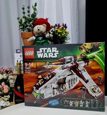 Lego Star Wars 75021 Republic Gunship New Sealed Retired Unopened Original  Set 673419191401 UK