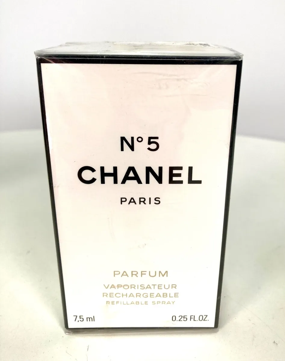 Vintage CHANEL NO.5 by Chanel 7.5 ml/0.25 oz PARFUM Refillable