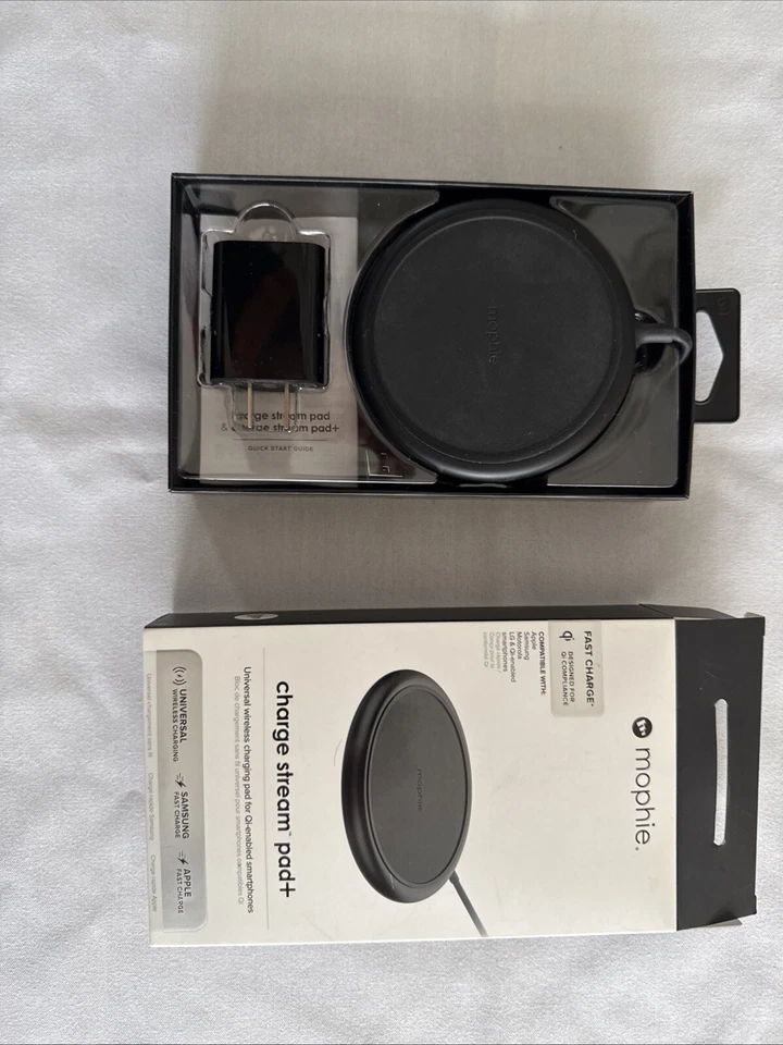 Mophie Charge Stream Pad Plus + Almohadilla de carga inalámbrica de 10 W para iPhone/Android Foto 3 de 3