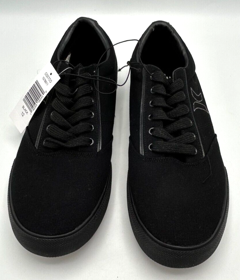 Hurley Arlo Lace Men\'s Size 12 M Black Canvas Lace-up Shoes Item No. 1578011 Hurley Size 12 M ARLO LACE Black Canvas Sneakers New Men main image 2