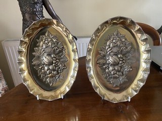 Antique Silver Plated pair of Bowls