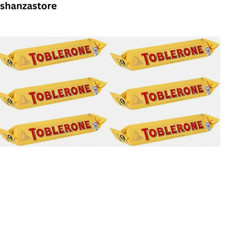 Toblerone Milk Chocolate - Swiss Made Chocolate with Honey & Almond 35g