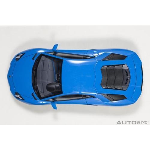 1:18 AUTOART Lamborghini Aventador S 2017 Blue Nila AA79134 Model - Picture 7 of 11