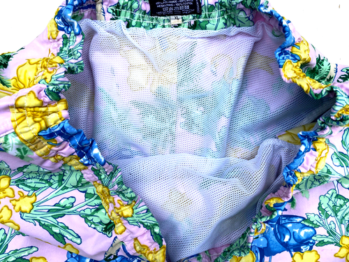 Saintropez Board Shorts Pink Floral Scooter Size XL - Foto 4 di 4