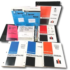 Farmall International Super C Tractor Service Parts Operators Manual Owners Book