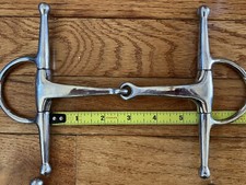 Stainless full cheek snaffle bit 5.5  Horse Size