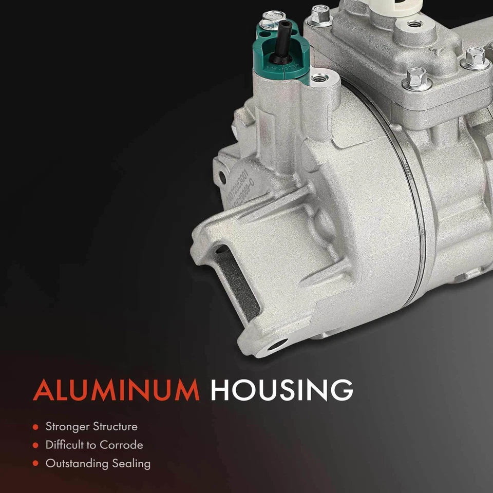 Compresor de aire acondicionado con 6 ranuras para Suzuki Grand Vitara 2009-2013 Kizashi 2010-2013 Foto 3 de 4