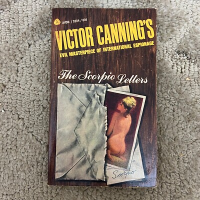 The Scorpio Letters Mystery Paperback Book by Victor Canning Avon Books 1966