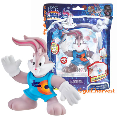 Heroes of Goo Jit Zu - Bugs Bunny Space Jam New Legacy Stretch Figure NEW/SEALED