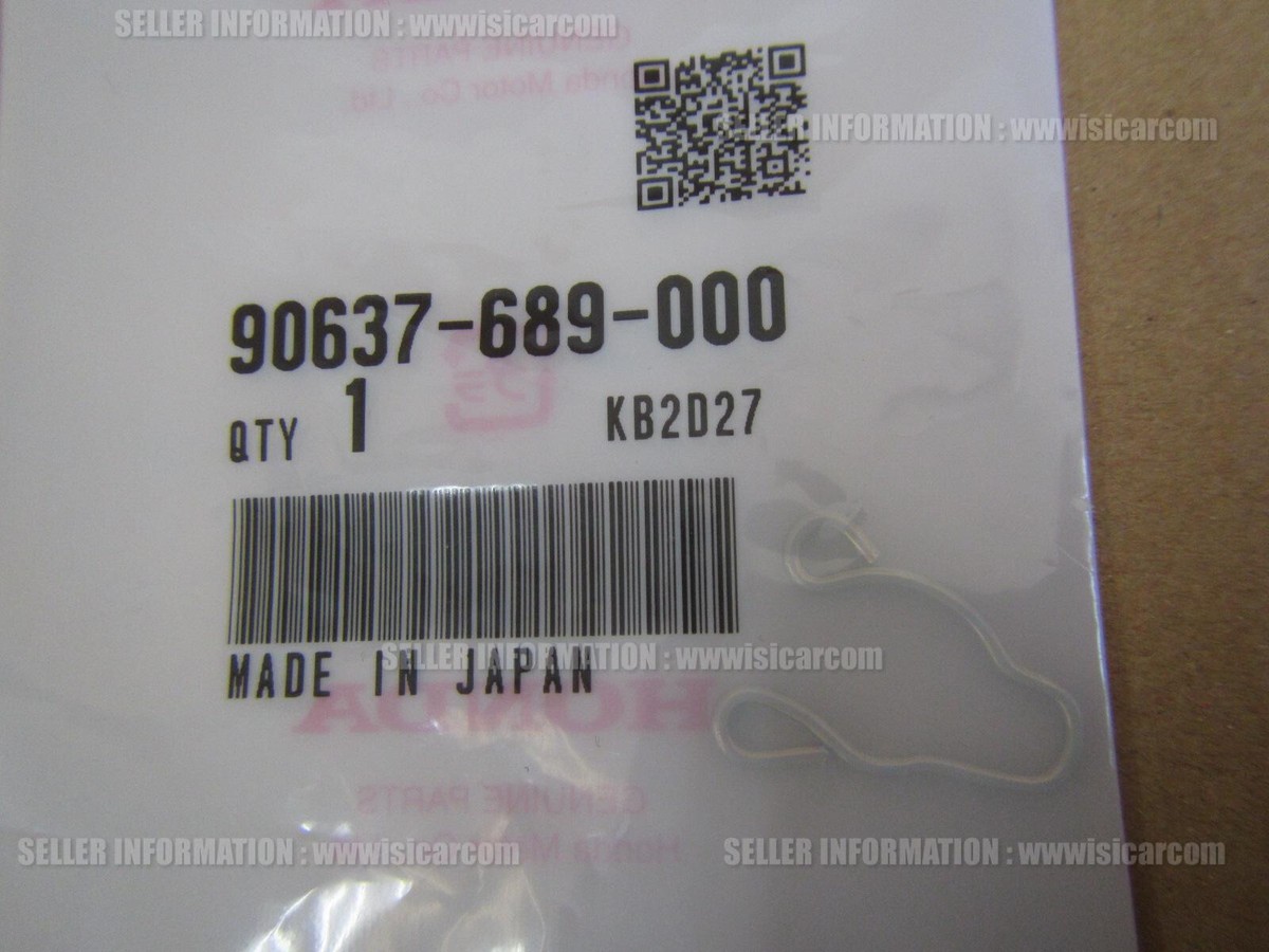 ハッピー HONDA CAPA 2WD AT GF-GA4 CLIP, SPEEDOMETER CABLE 90637-689-000