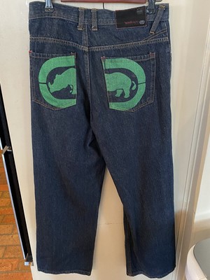 Ecko Unldt Baggy Leg Skater Style Jeans 
