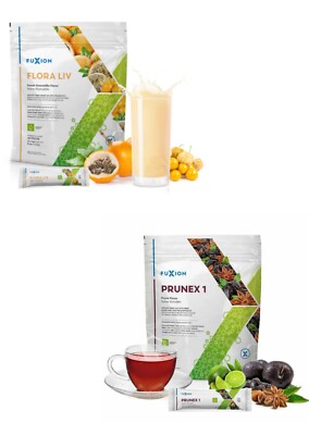 Fuxion Prunex 1-Floraliv-Colon Cleanse Prune Flavor Firber&-Probiotics 10 Billio