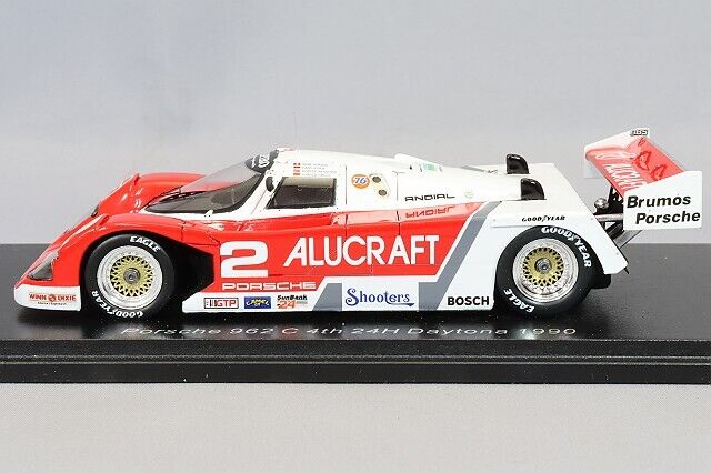 Spark US243 1/43 Porsche 962 C No.2 4th 24H Daytona 1990 Spark US243 1/43 Porsche 962 C No.2 4th 24H Daytona 1990