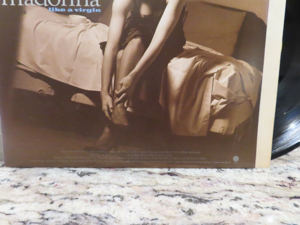MADONNA Like A Virgin P13033 SIRE JAPAN IMPORT - VG++/NM- VINYL LP